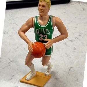 Vintage Larry Bird Boston Celtics #33 Action Figure Green Jersey 4.5 Inch NBA